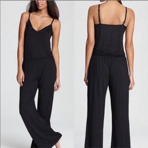 Splendid Black Relaxed Fit Wide Leg Jumper